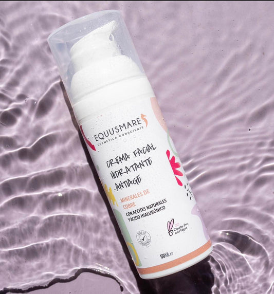 Crema facial antiage e hidratante