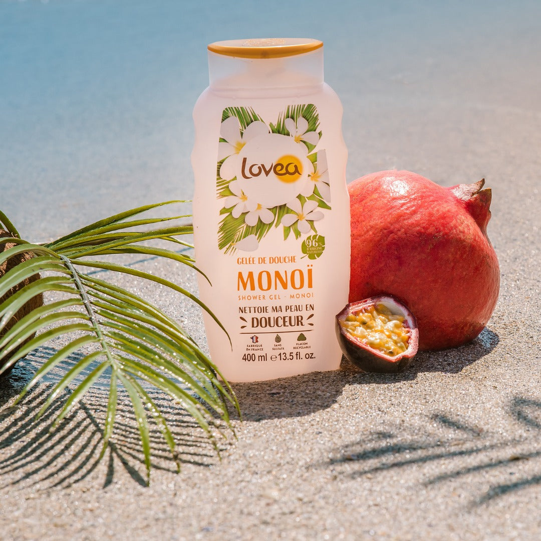 Set Monoi: Gel de ducha 400ml y crema de manos 75ml