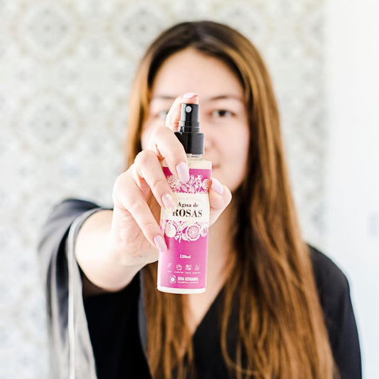Agua de Rosas Orgánica 120ml