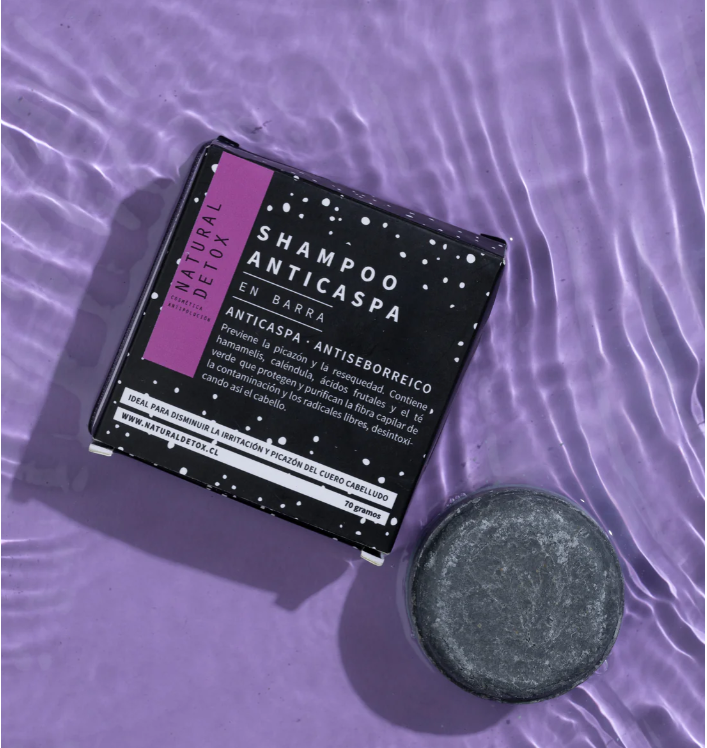 Shampoo Anticaspa formato barra
