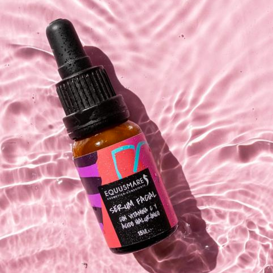 Serum Facial con Vitamina C y ácido hialurónico