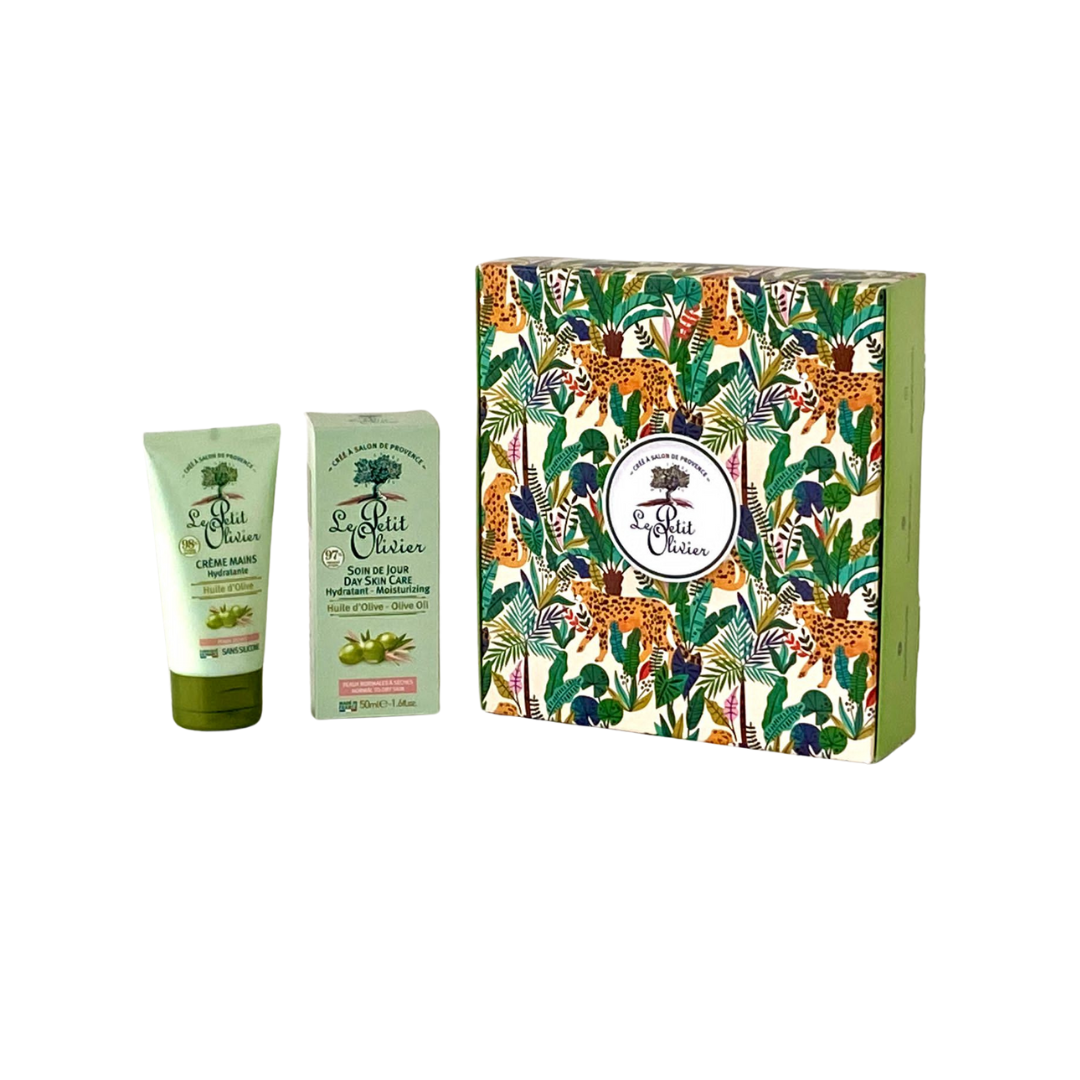 Set Cuidado de dia y Crema de manos Oliva 75ml