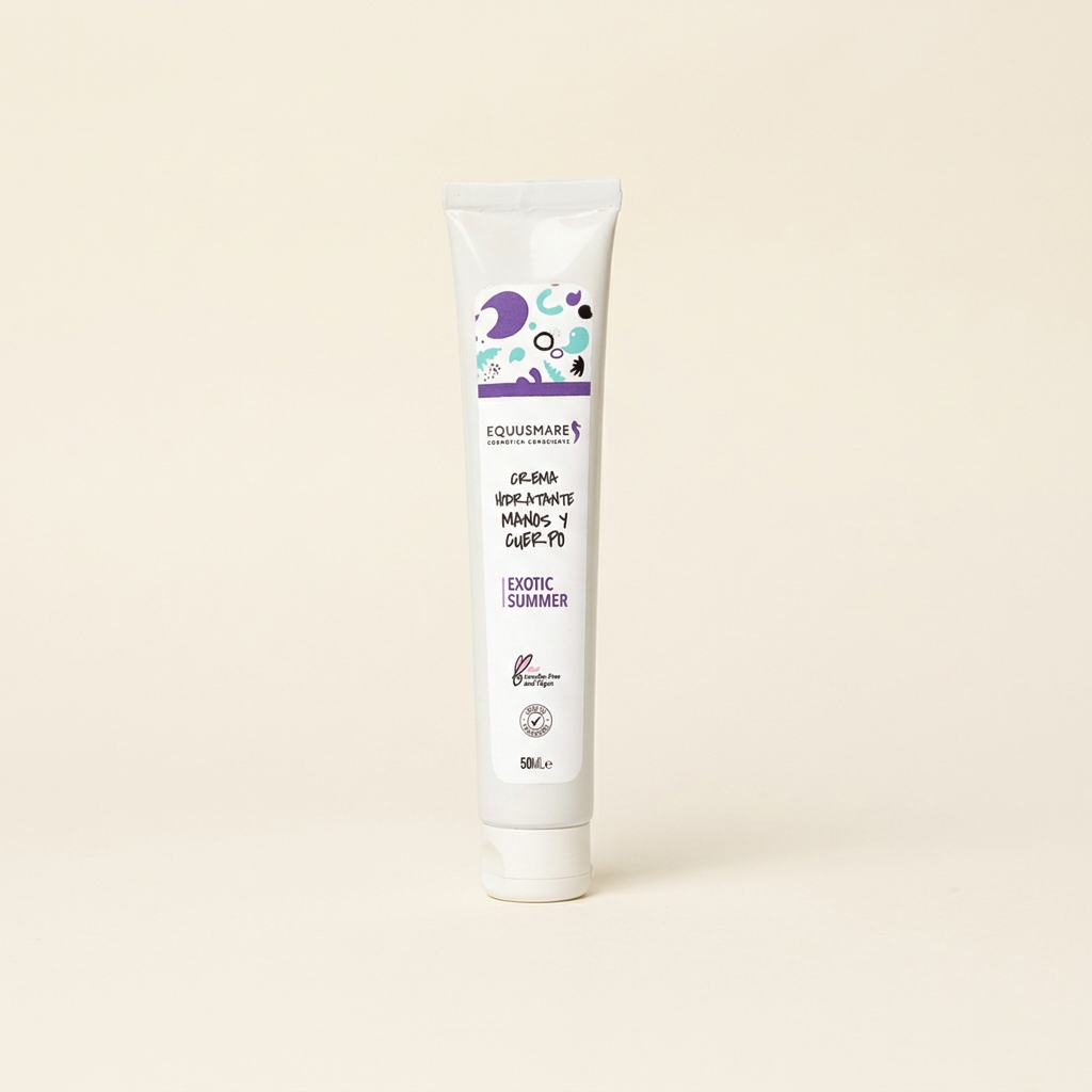 Crema Exotic Summer con fondo marfil