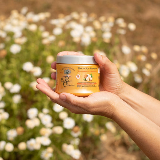 Mascarilla Nutriente Cabello Rizado o muy Seco- Manteca de Karité y Macadamia 300ml