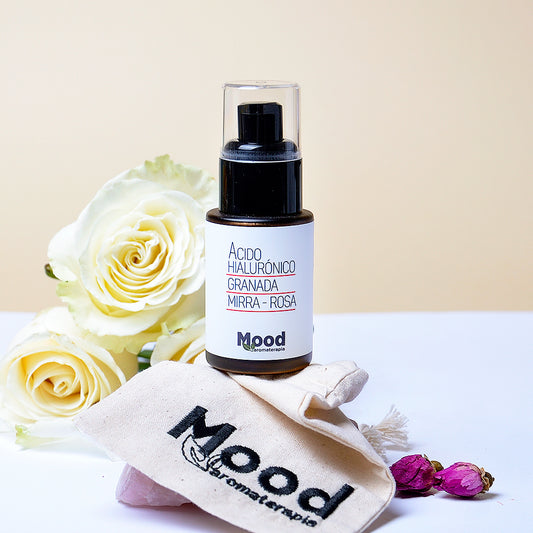 Ácido Hialurónico con Aceite de Granada, Rosa y Mirra