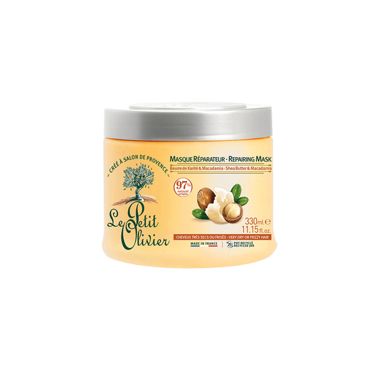 Mascarilla Nutriente Cabello Rizado o muy Seco- Manteca de Karité y Macadamia 300ml