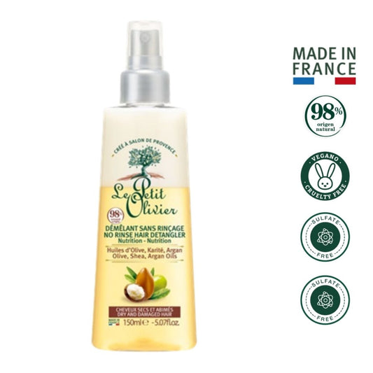 Spray desenredante sin enjuague Cabello Seco y Dañado - Sin Silicona
