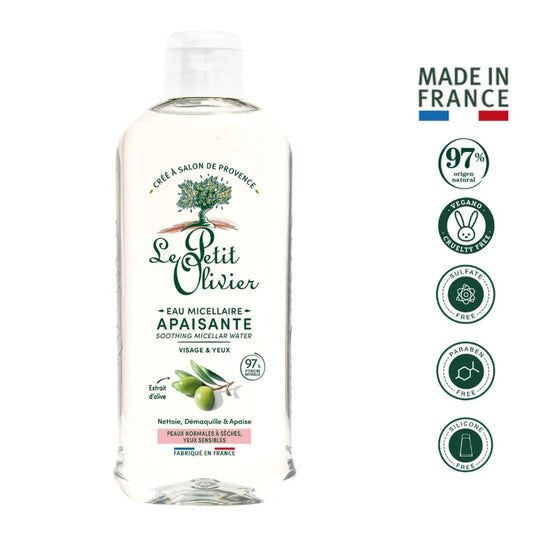 Agua Micelar con Oliva 3 en 1 – 400 ml