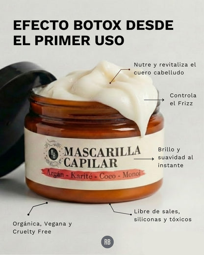Mascarilla Argán Karité Monoi – 250 g