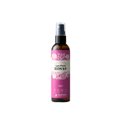 Agua de Rosas Orgánica 120ml