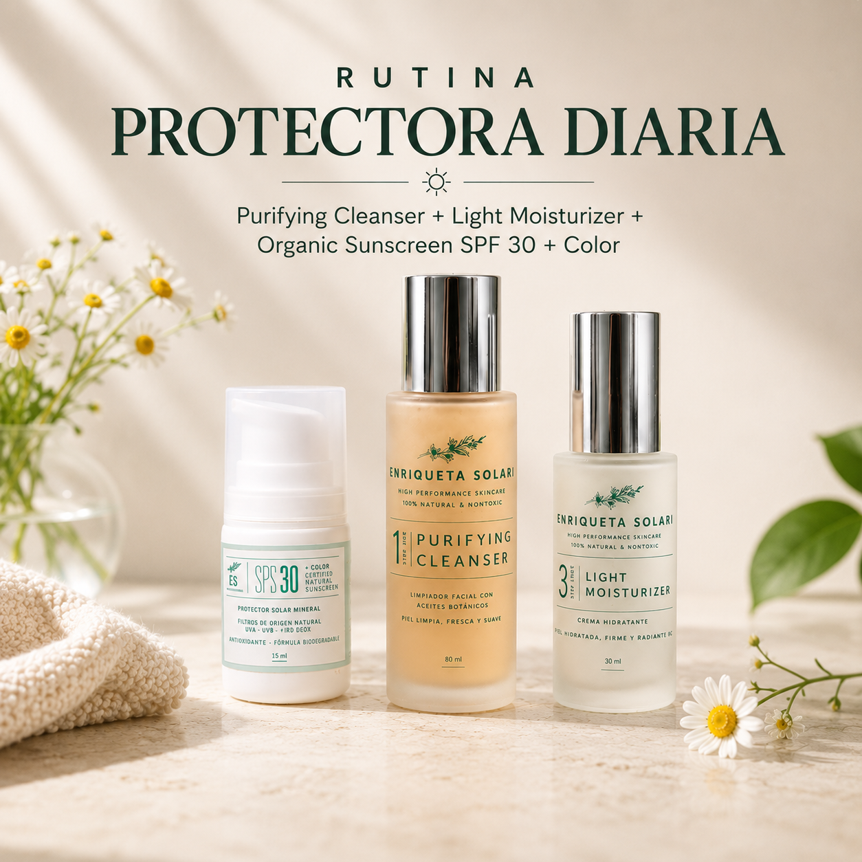 Rutina Protectora Diaria + ENVÍO GRATIS