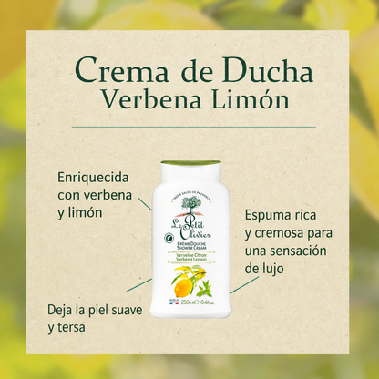 Crema de Ducha Extra Suave Verbena Limón – 250 ml