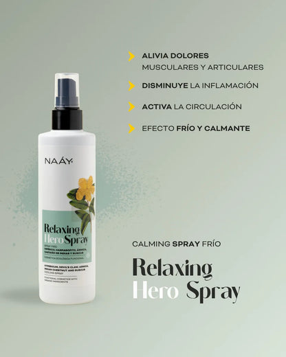 Relaxing Hero Spray – Spray Corporal Calmante Frío
