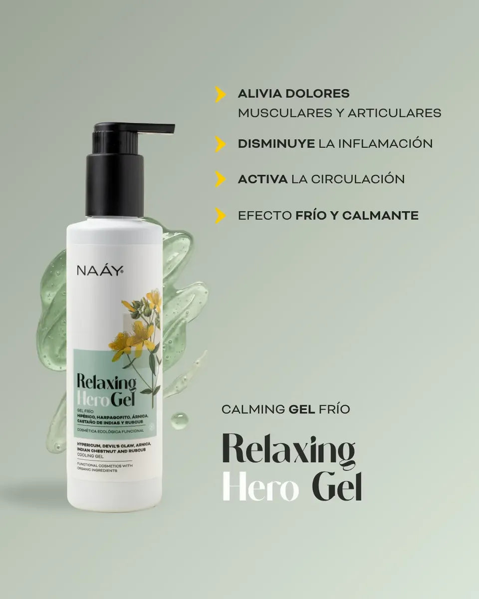 Relaxing Hero Gel | Gel Corporal Calmante Frío