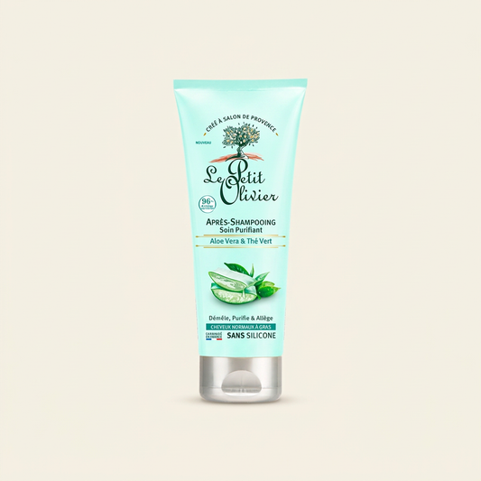Acondicionador micelar con fondo marfil