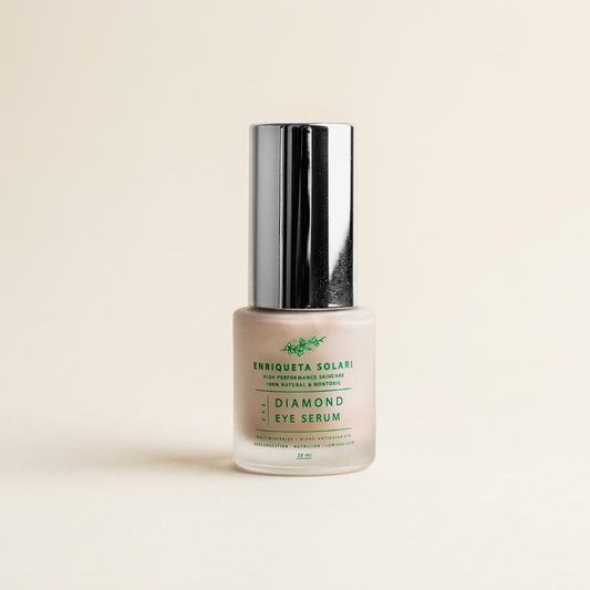 Diamond Eye Serum con fondo marfil