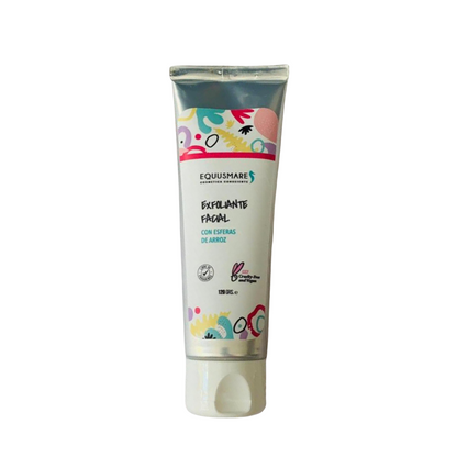 Exfoliante facial con esferas de arroz