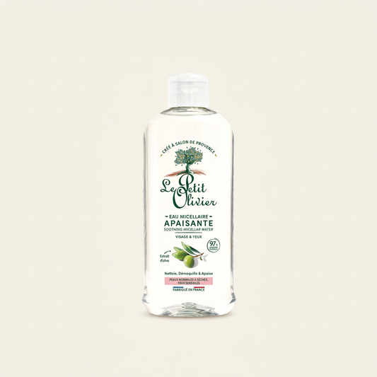 Nueva composición del Agua Micelar con Oliva