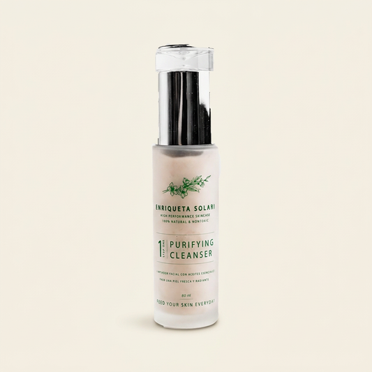 Purifying Cleanser con fondo marfil