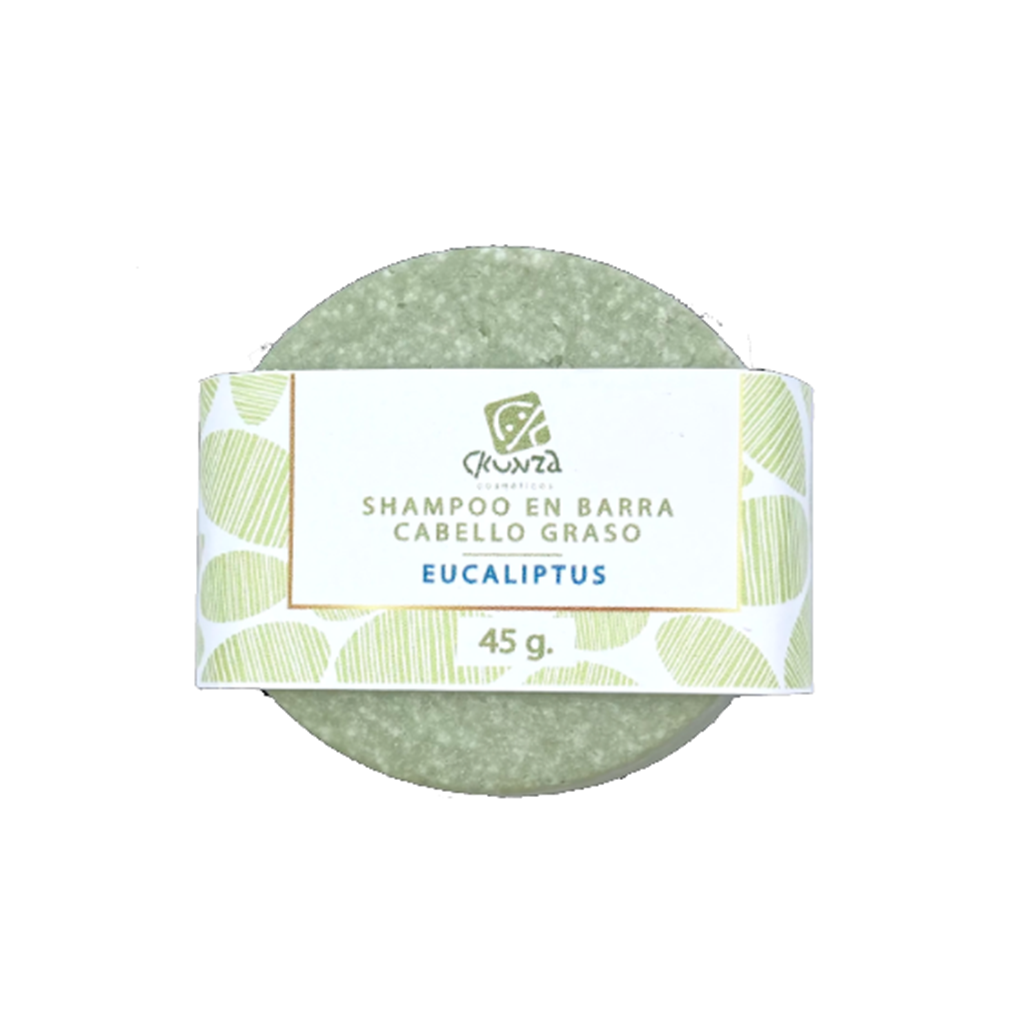 Shampoo en barra Eucaliptus 45g Cabello Graso