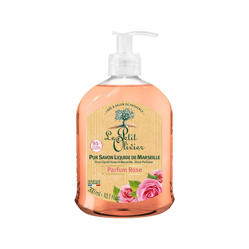 Jabón líquido de Marsella Rosa 300ml